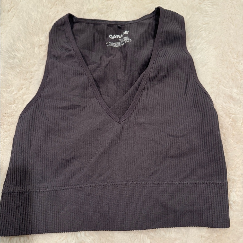 Garage Seemless Plunge Tank Tops (ALL THREE)